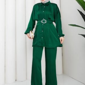 طقم ساتان 3 قطع